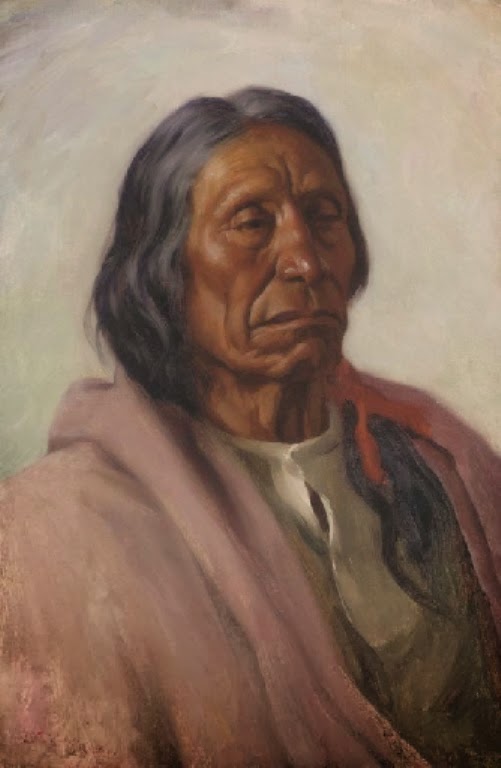 Un dermatólogo en el museo Los "pieles rojas", cazadores de cabelleras.