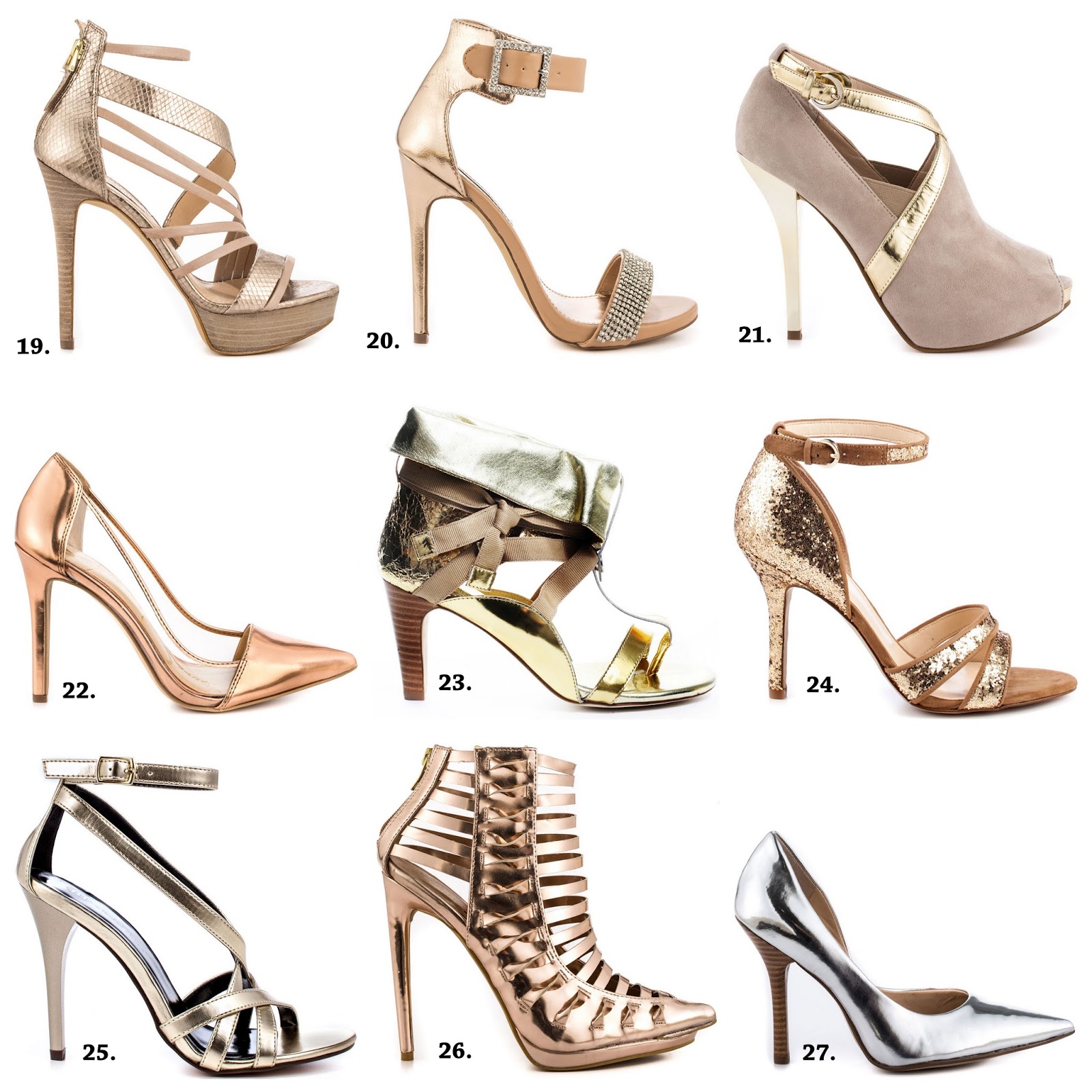 rose gold guess shoes