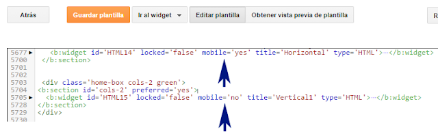 Cómo activar o desactivar los widgets de Blogger para que aparezcan en móviles