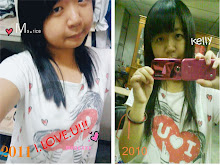 2010的我和2011的我有什么分别？2010的我，头发比较长，2011的我，头发比较短。-.-♥