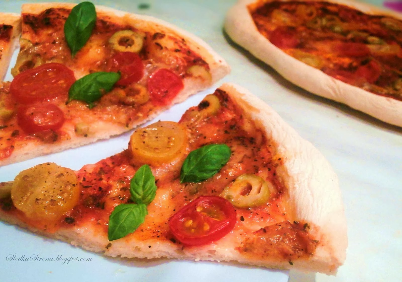 Oryginalna Włoska Pizza - Margherita - Przepis - Słodka Strona