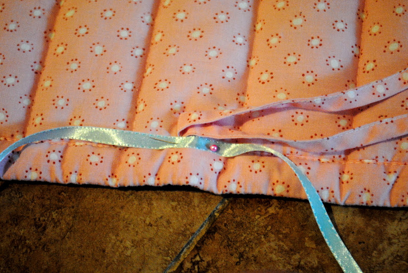 The Johnston's {Upcycled baby bumper}