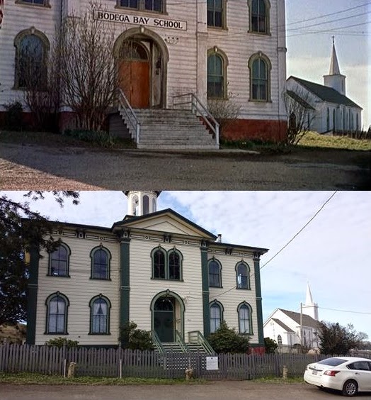 Then & Now Movie Locations The Birds