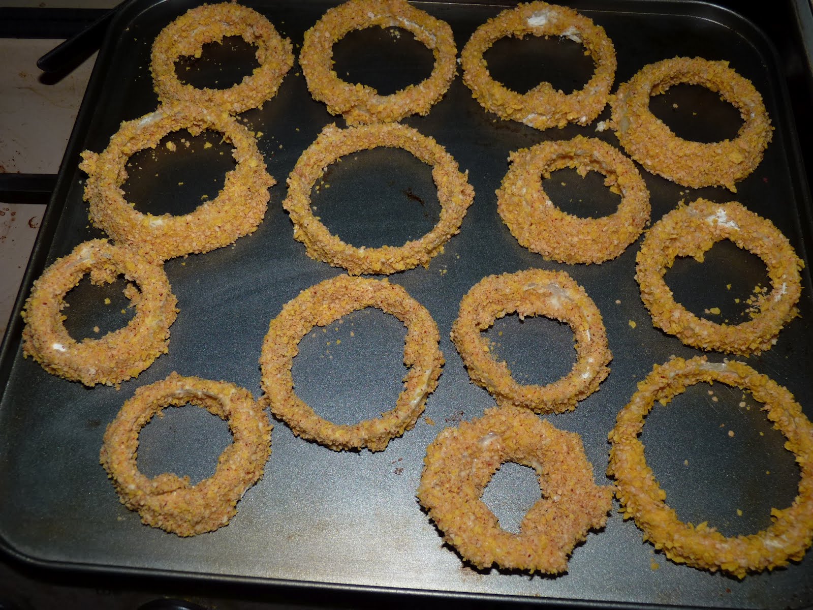 Chitranna Baked Onion rings...for the event...'From Fried to Favourite''