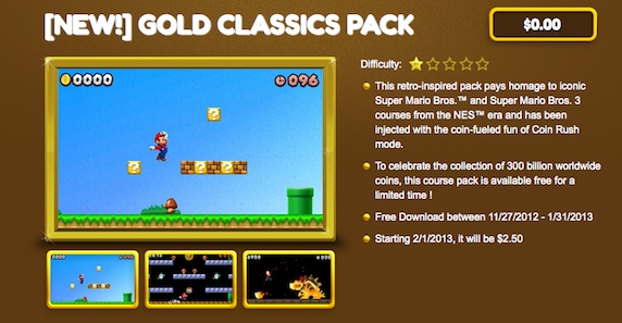 New Super Mario Bros. 2 Owners Get Free Coin Rush Course Pack Based on  Classic Games - Pure Nintendo