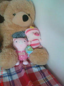 my lovely bear...present by lovely friend!!!
