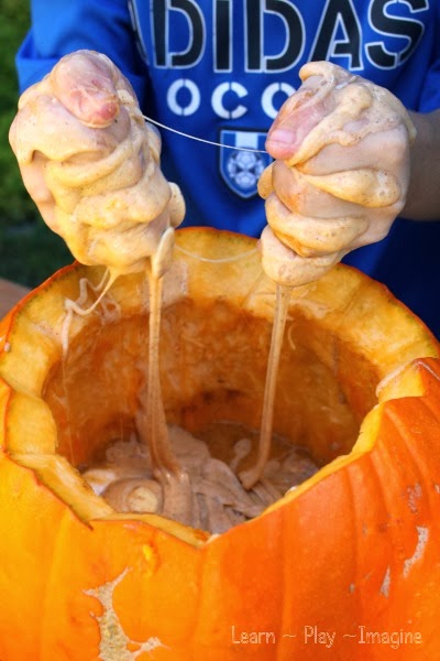 Simple recipe for making pumpkin SLIME