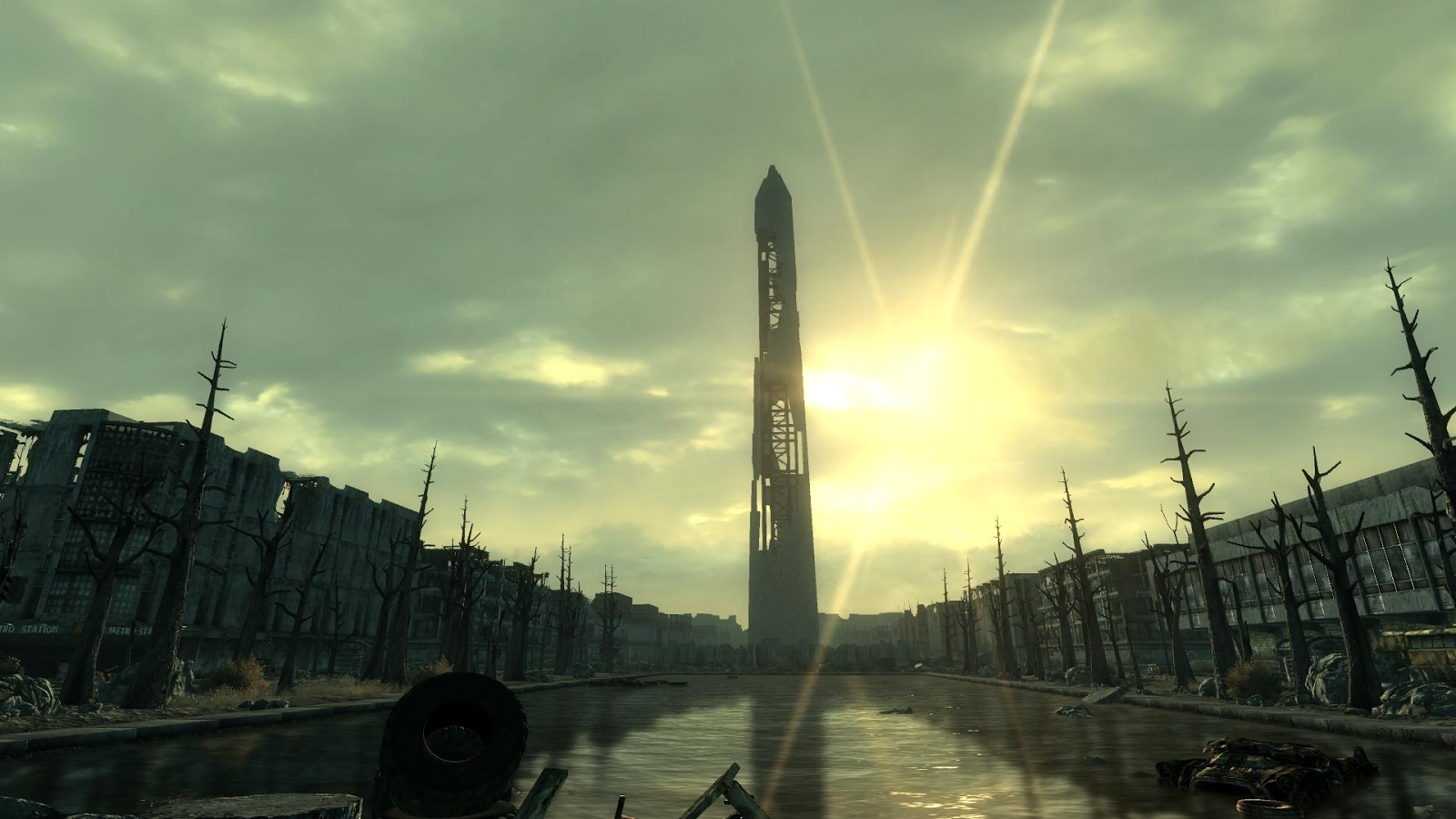 the Washington Monument; DC's tallest tower is actually in Ward
