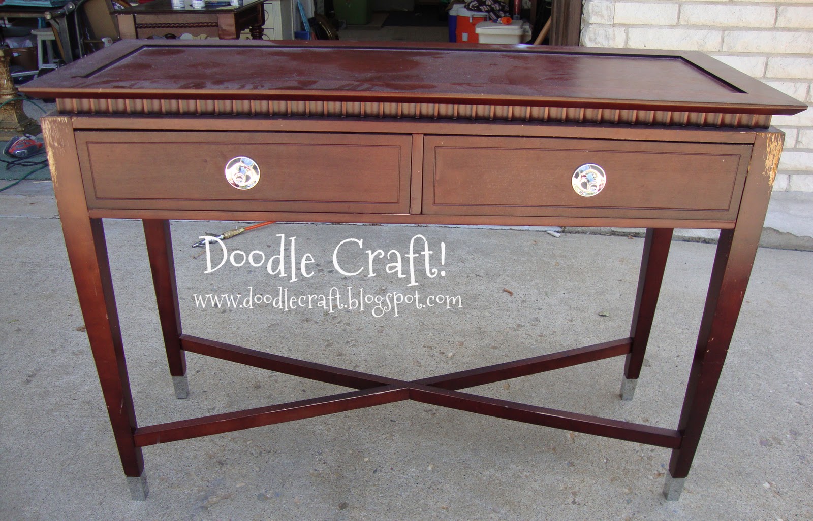 Doodlecraft Entry Table Redo!