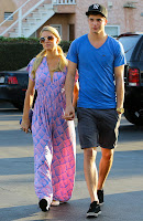 Paris Hilton out and abput with her new boyfriend