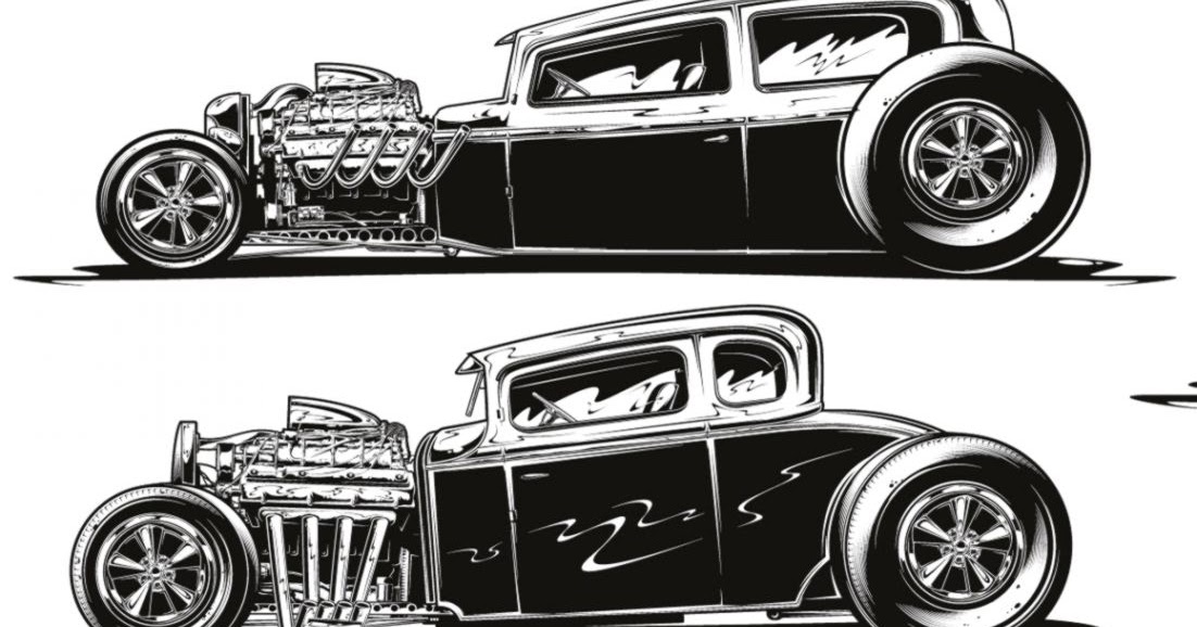 Hot Rod Vector | Amazing Wallpapers