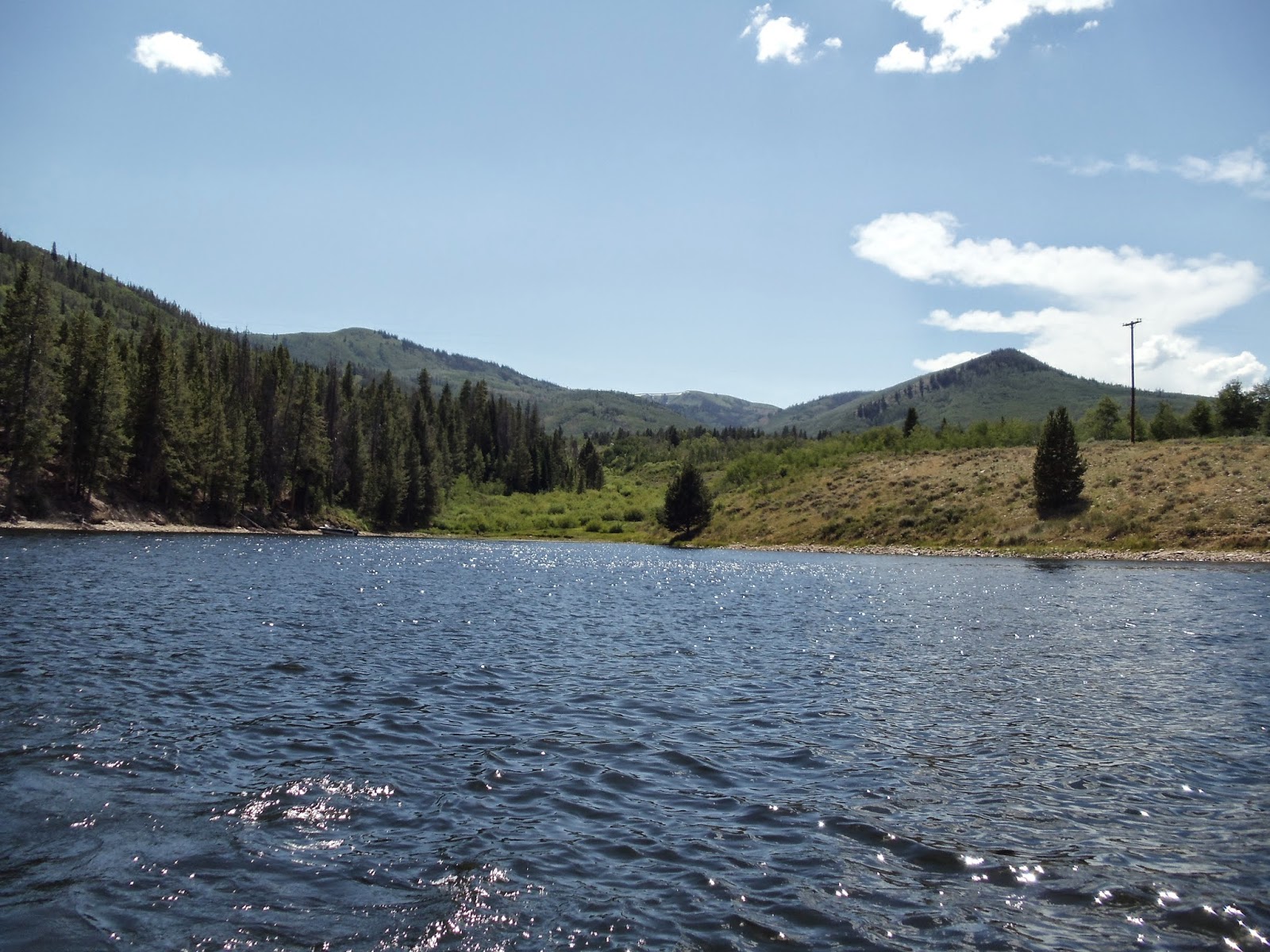 Utah Fisherman Currant Creek Reservoir