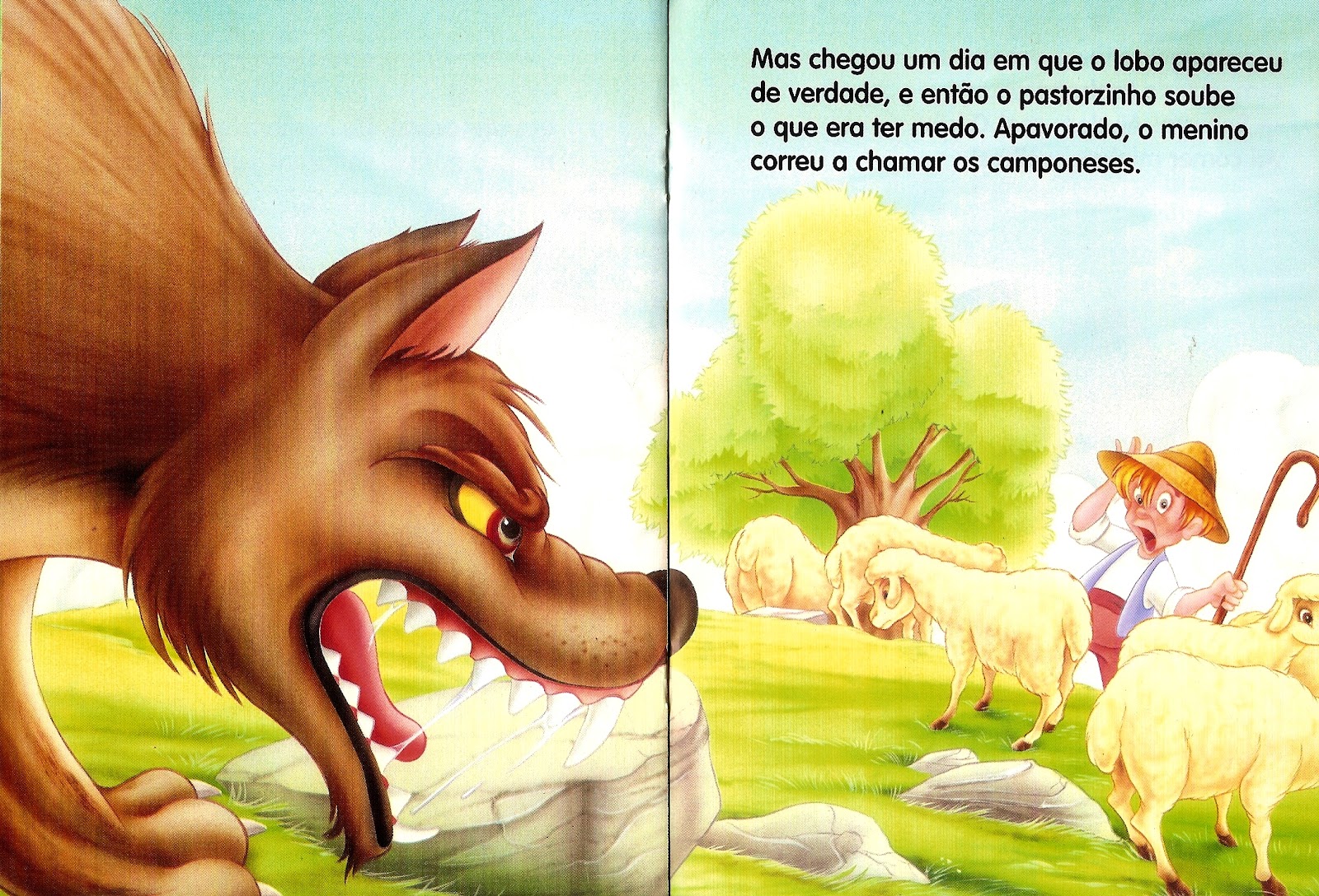O Pastorzinho e o Lobo Vermelho. Uma nova velha fábula brasileira