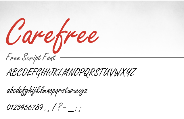 Carefree Font Download Kumpulan 30 Font Script Desainer grafis - Carefree Font