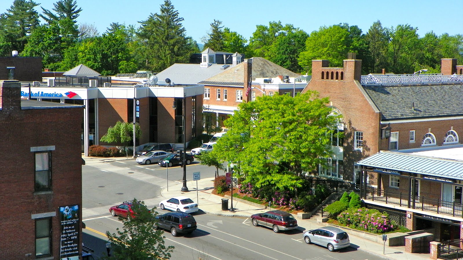 Only in The Republic of Amherst Boltwood Place View From Above