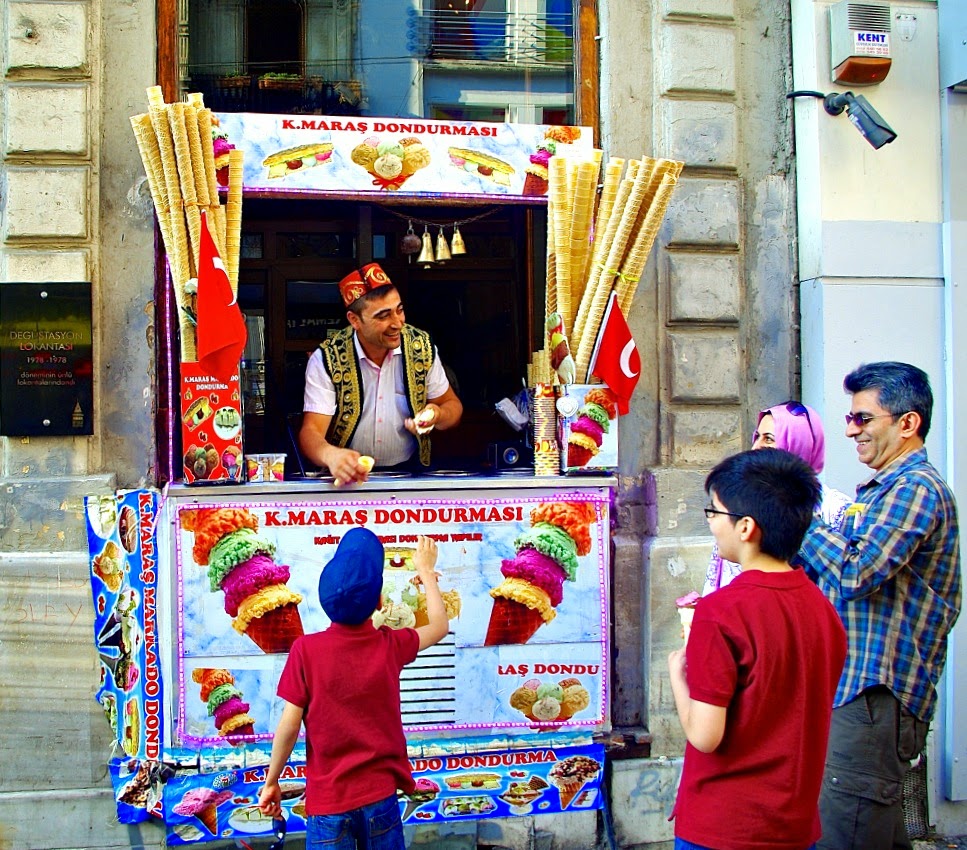Dondurma, a  magical Turkish ice cream