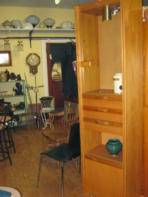 Funk Gruven A Z Tall Narrow Teak Cabinet With Light