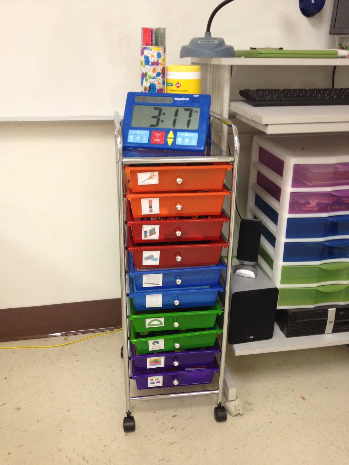 misscalcul8 Made 4 Math Colorful Shelves