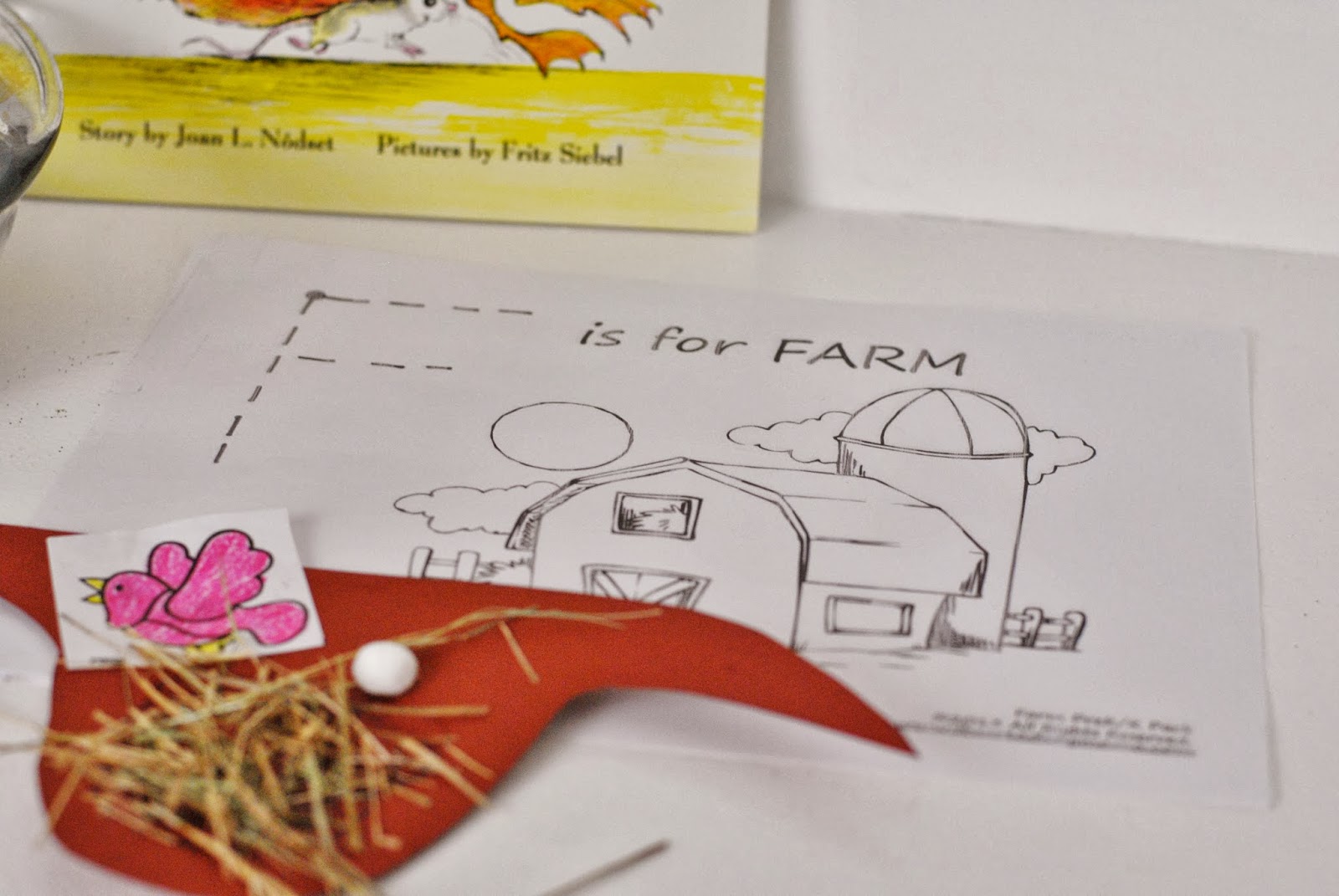 Life With 4 Boys: Pre-K Farm Themed Lesson Plan