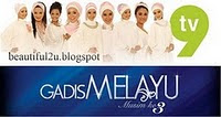 Penaja UTAMA Gadis Melayu ke3 Tv9