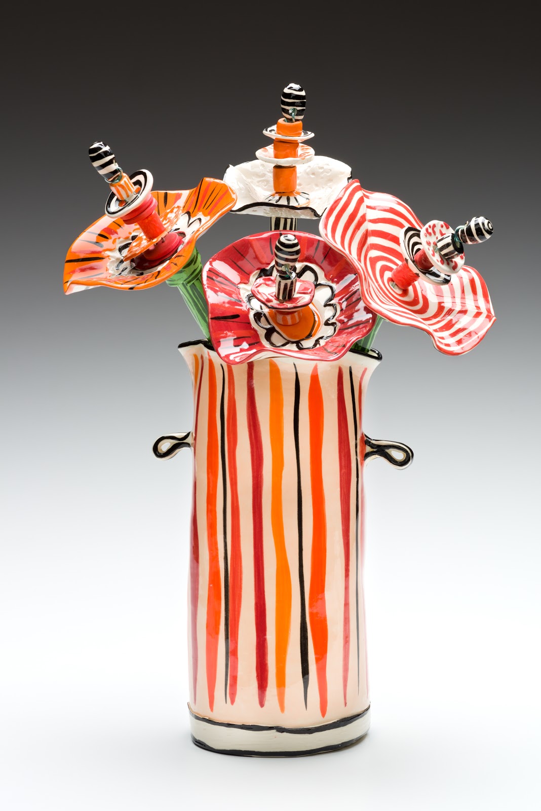 Terry Shipley Ceramics Summer Brings New Ceramic Flowers