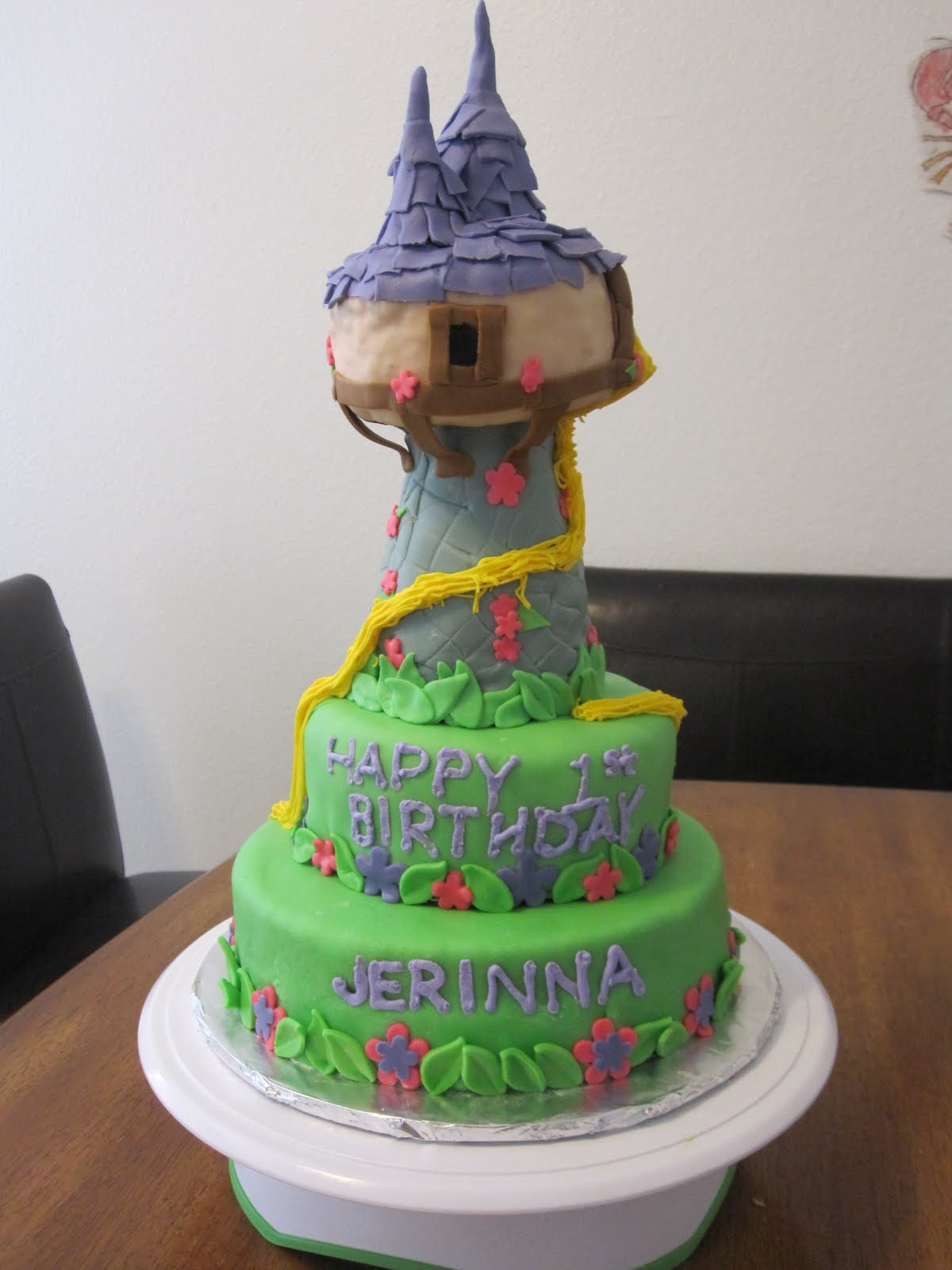 Free Cakes for Kids Killeen Tangled cake for Jerinna.