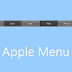Créer un menu élégant semblable à celui d'Apple