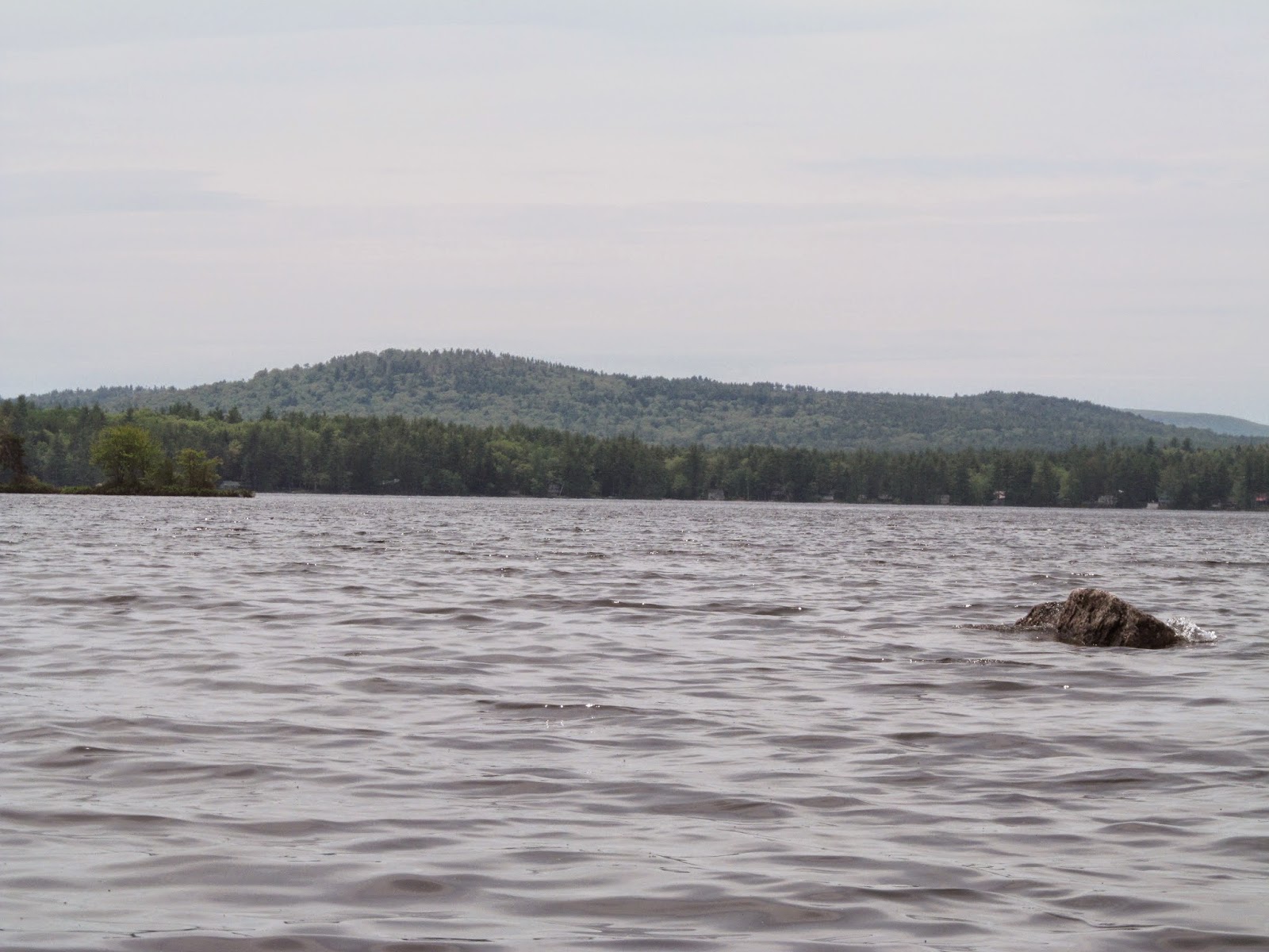 Recreational Kayaking in Maine Hancock Pond, West Sebago, Maine