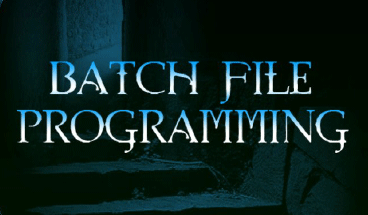 Batch Programming