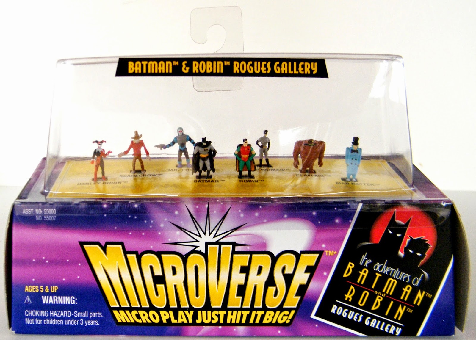 Adventures of Batman & Robin Rogues Gallery Kenner 1997 Factory 8 Figures  for sale online