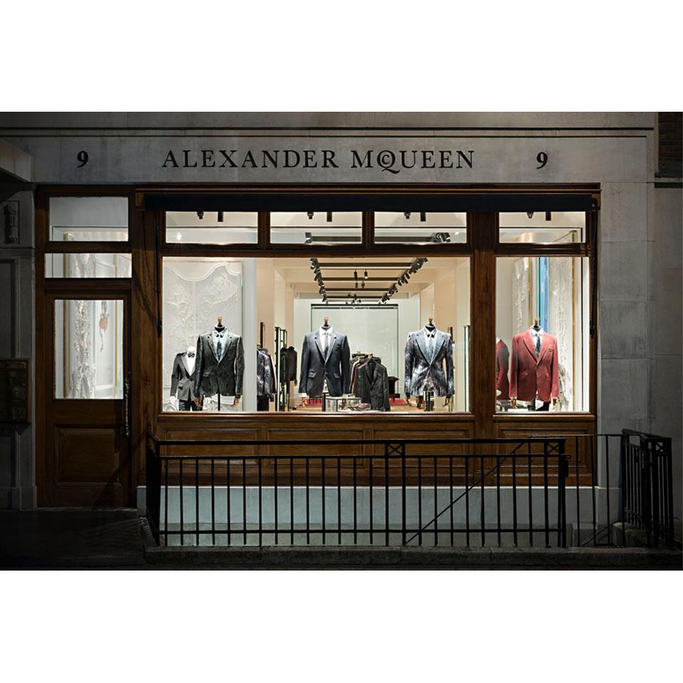 Alexander McQueen opens men's store on Savile Row