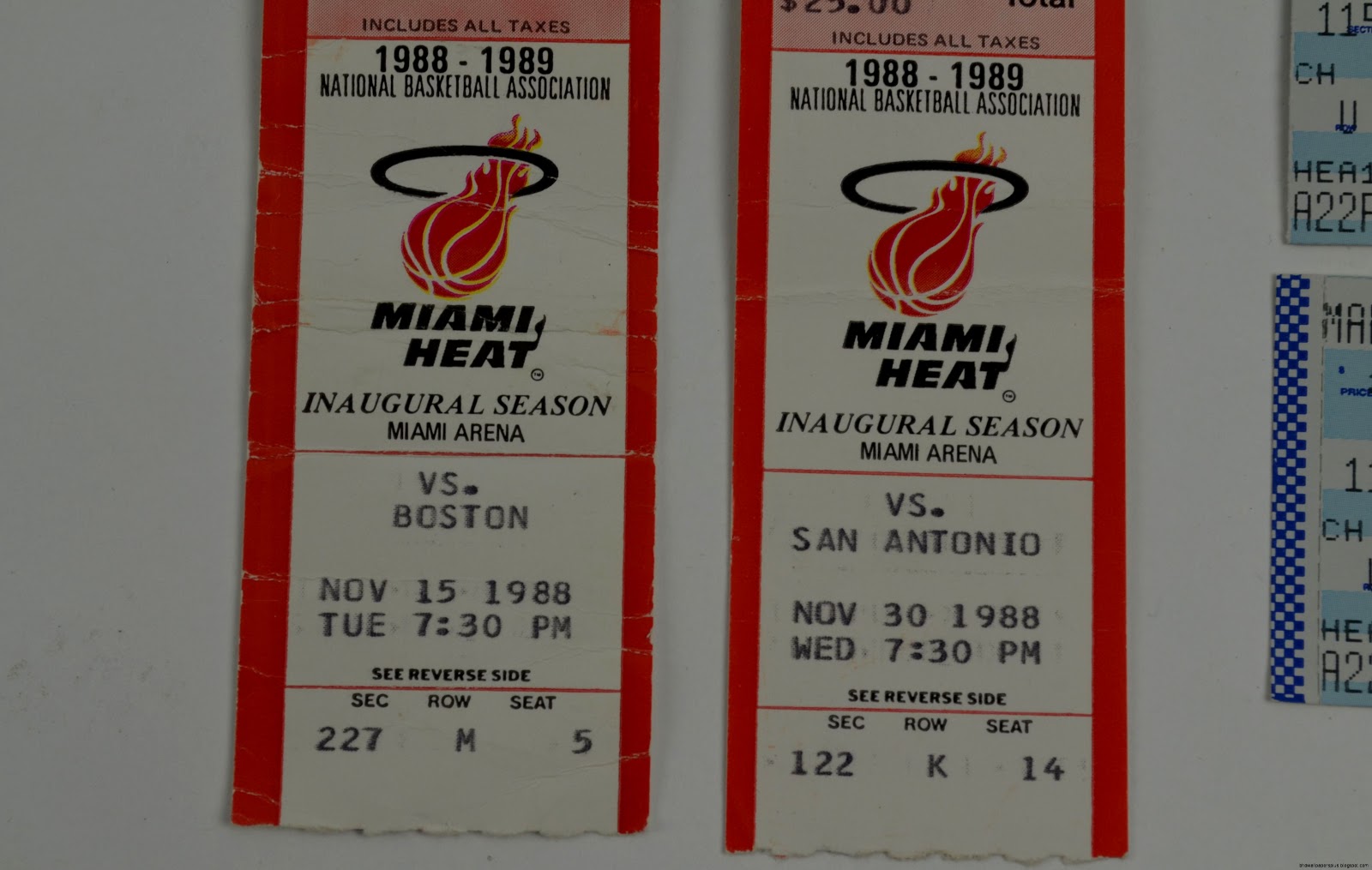 Miami Heat Lot of 10 Tickets Miami Heat Lot of 10 Tickets