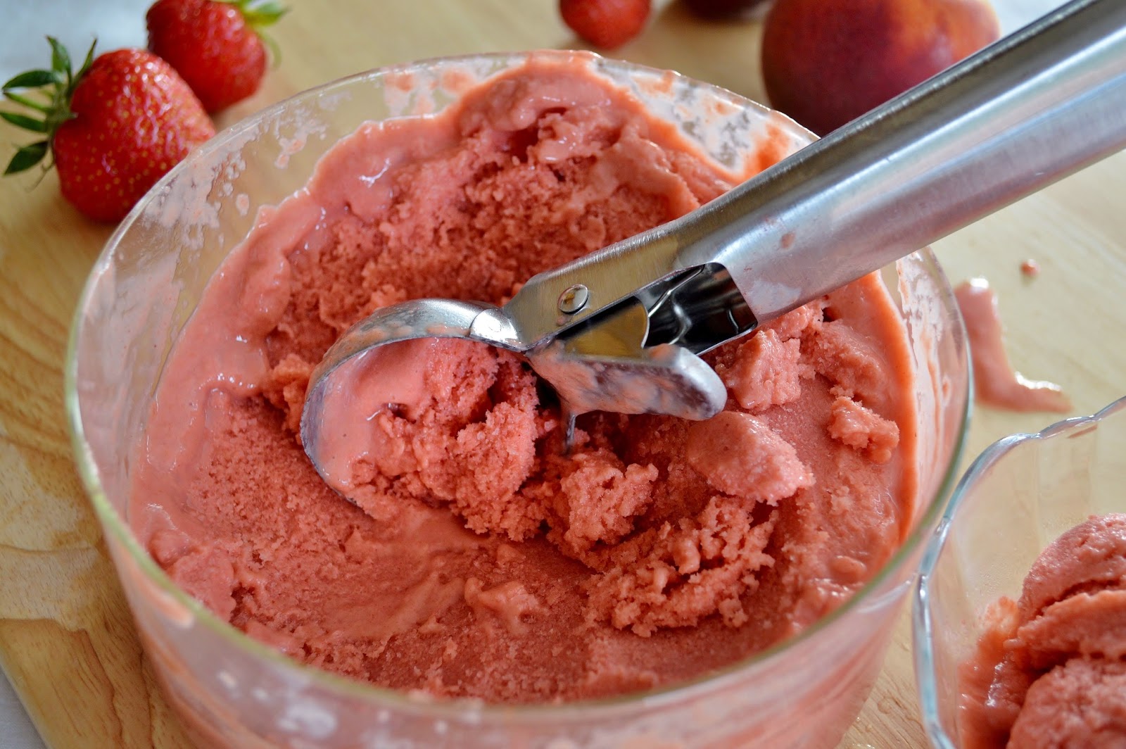 Sugar Free Strawberry & Peach "Ice Cream" GF SCD | Gluten Free SCD and