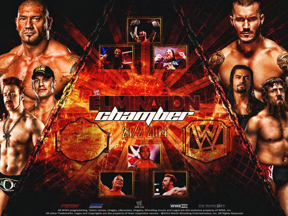 فيديو عرض و مهرجان غرفة الاقصاء elimination chamber 2014 ( مشاهدة فيديو عرض و مهرجان غرفة الاقصاء elimination chamber 2014 ( مشاهدة
