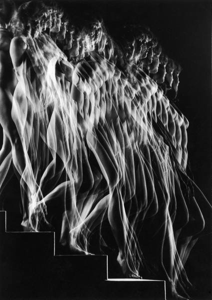 Woman Descending Staircase