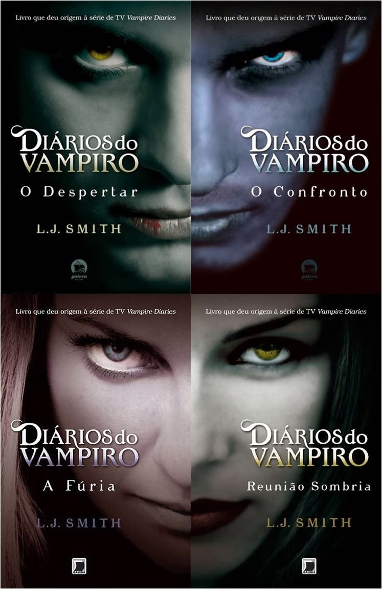 Livros - Diários Do Vampiro (The Vampire Diaries - L. J. Smith)