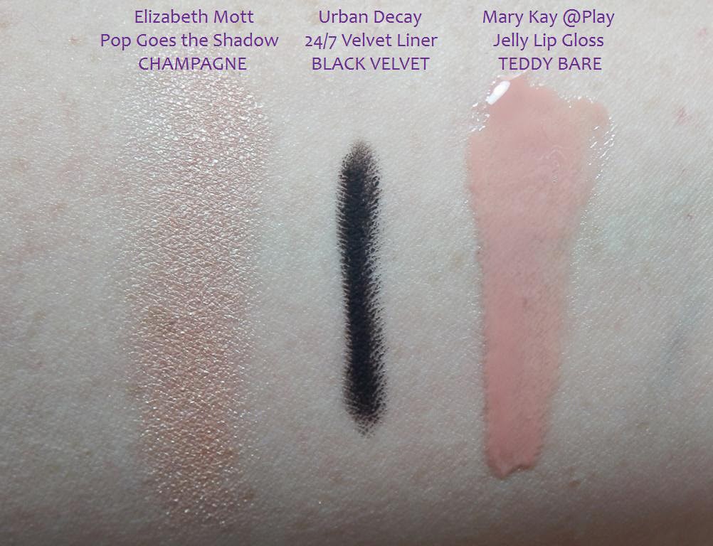 April 2014 Ipsy Glam Bag swatches
