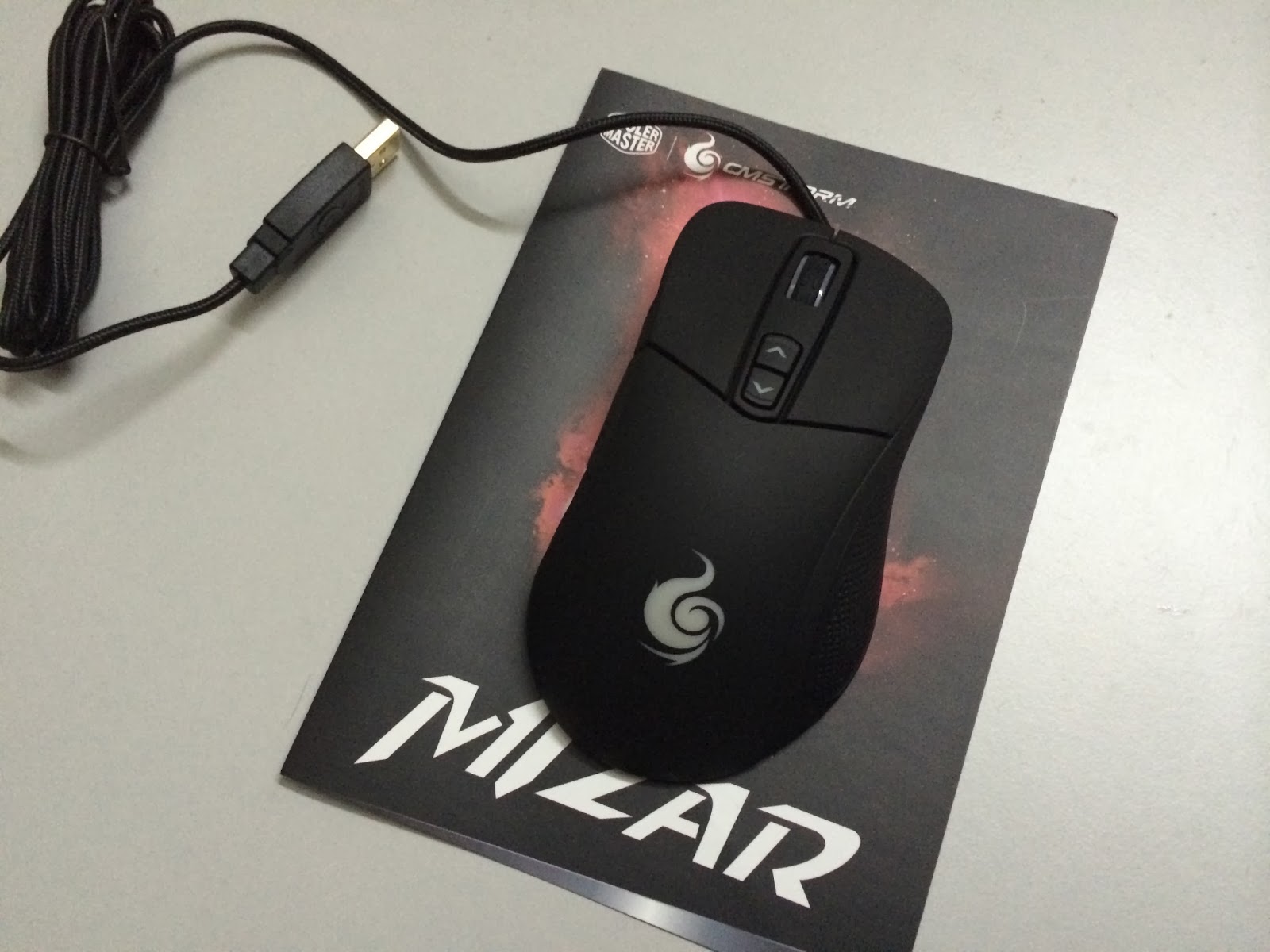 A Sneak Preview On The CM Storm Mizar Laser Gaming Mice 4