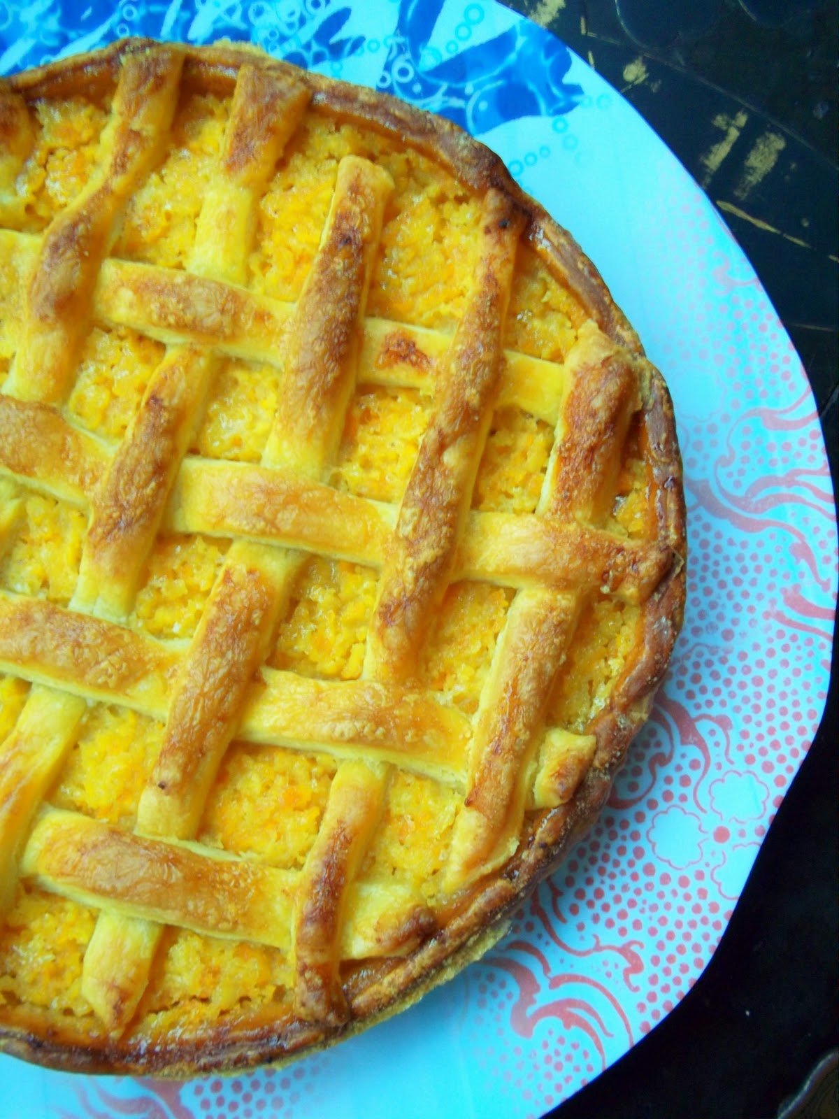 Idle Bakes Orange & Marmalade Lattice Tart