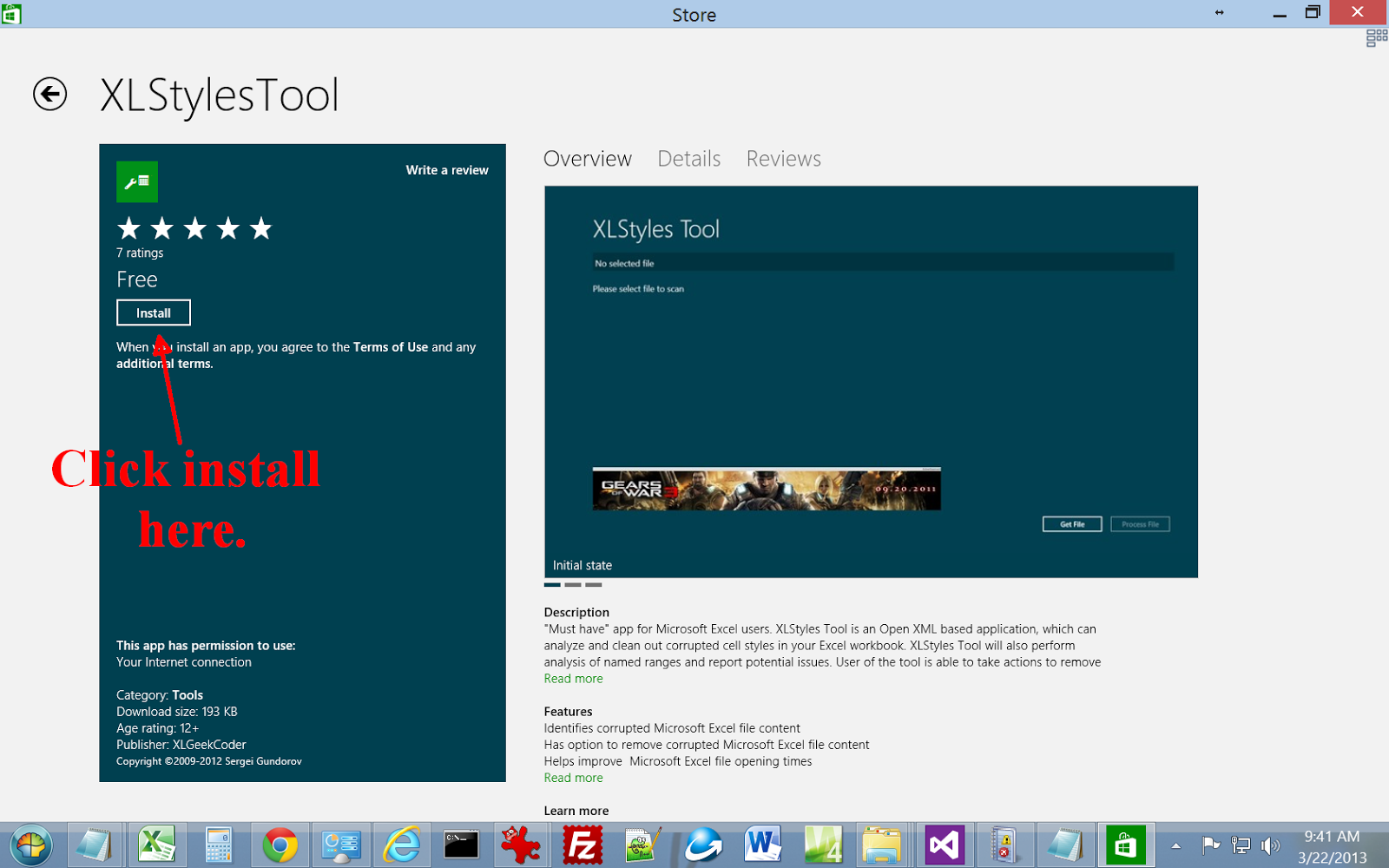 Xlstylestool Windows 7 hugemaster
