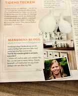 Månadens Bloggar i Tove Älskade Hem Dec 2012