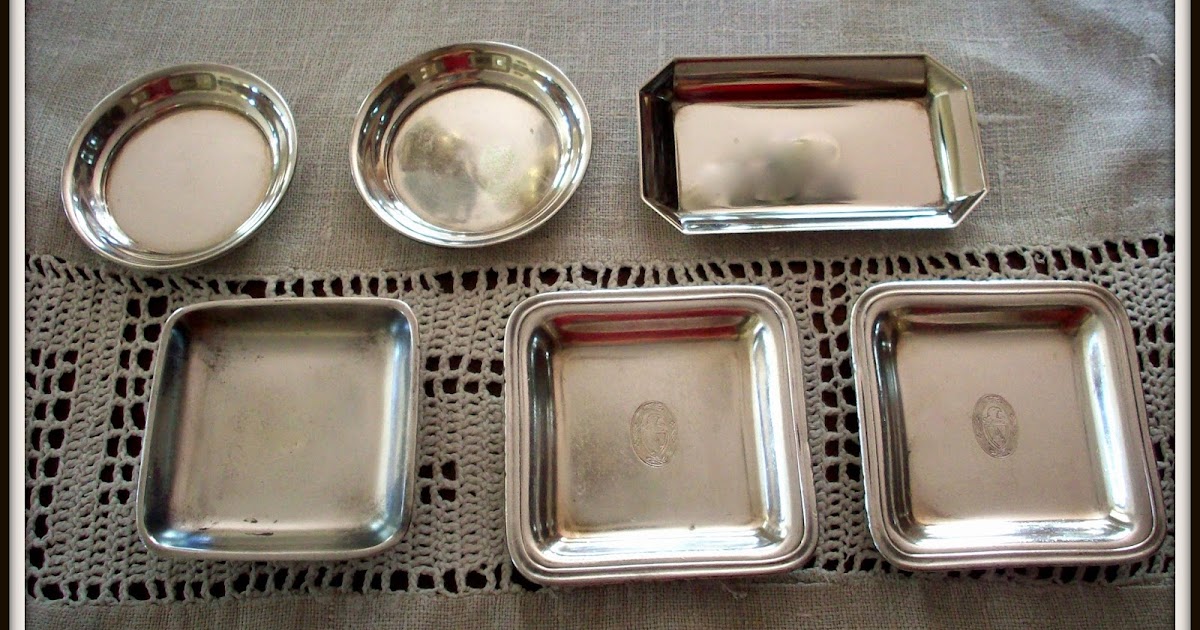 The Vintage Chateau Silver Tip Trays