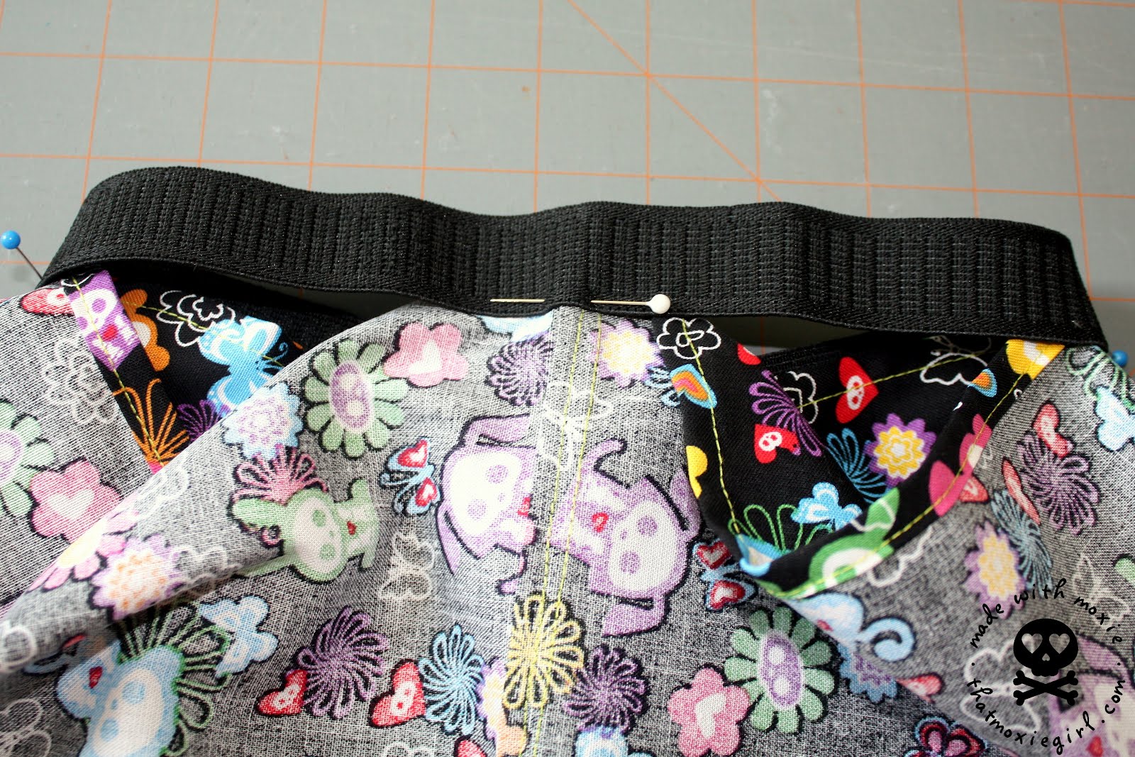 Made with Moxie Fat Quarter Skirt Tutorial