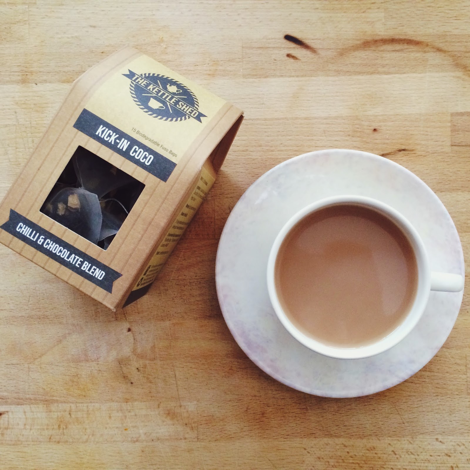 The Kettle Shed KickIn Coco Tea Review Dalry Rose Blog