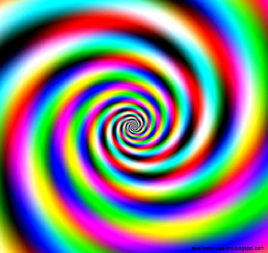 Concentric circle spiral effect moving bars bending straight Concentric circle spiral effect moving bars bending straight