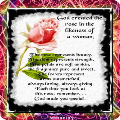 A WOMAN IS LIKE A ROSE