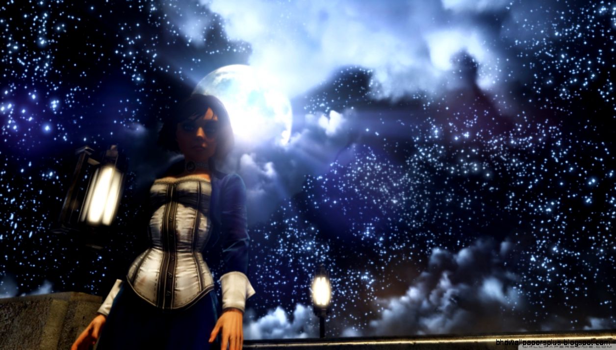 BioShock Infinite Elizabeth and the starry sky HD desktop BioShock Infinite Elizabeth and the starry sky HD desktop