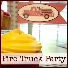 fire truck birthday party