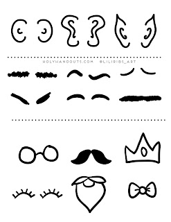 make a face activity printable make a face activity printable