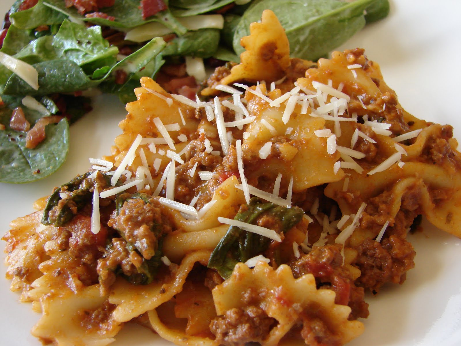 A Bear in the Kitchen Crockpot Bowtie Pasta Bake